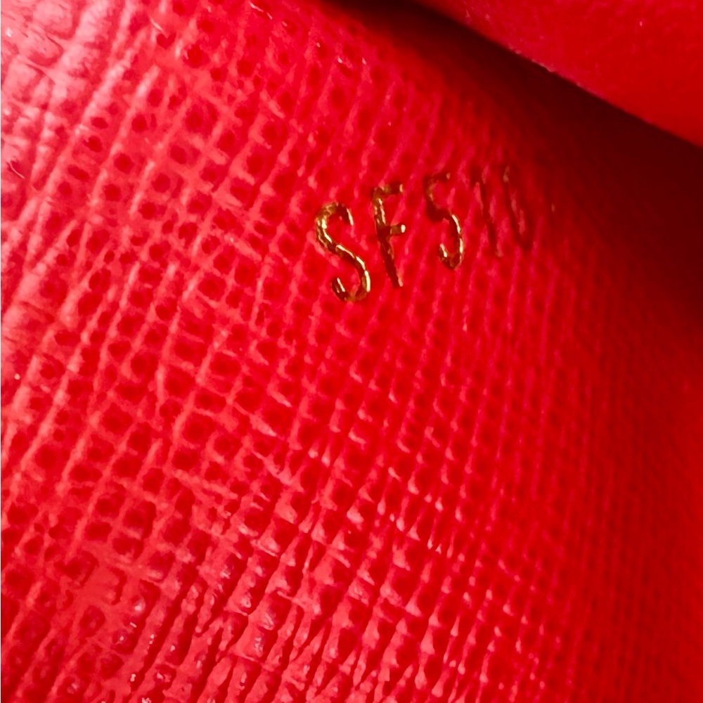 Louis Vuitton Monogram Canvas Adele Wallet Coquelicot Article: M61287 - Picture 3 of 16